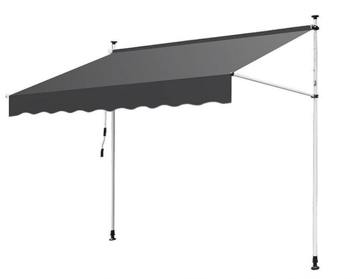 QF-CW01KD 250*120CM Fenêtre à balcon manuel auvents extensibles auvents