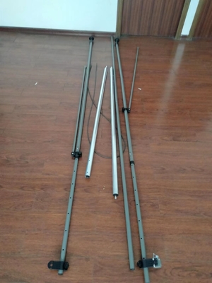 QF-CW01KD 250*120CM Fenêtre à balcon manuel auvents extensibles auvents