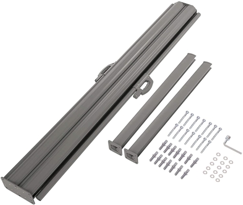 Tente à écran latéral double rétractable pour patio avec fonctionnement manuel