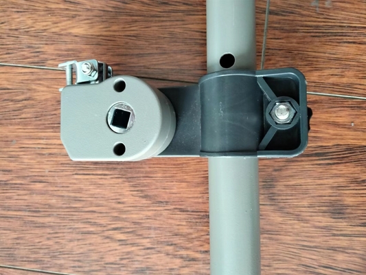 QF-CW01KD 250*120CM Fenêtre à balcon manuel auvents extensibles auvents