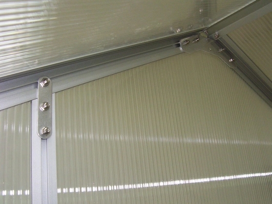 Type de bois de taille moyenne d'aluminium à effet de serre, traité thermiquement, traité sous pression, destiné à la croissance des plantes