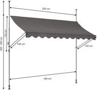 Tissus en polyester pour balcon boîte de vitesses manuelle au volet gris et traitement anti-UV