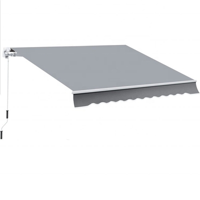 Abri de couverture de tolérance rétractable manuel extérieur avec taille 300*200cm et méthode d'exploitation manuelle