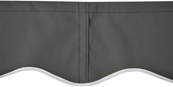 300*200CM Manche à manivelle manuelle Tente imperméable à l'eau Abri contre le soleil pour fenêtre du porche