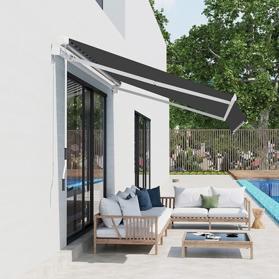 Tente rétractable commercial extensible pour la décoration de jardin sur patio et balcon