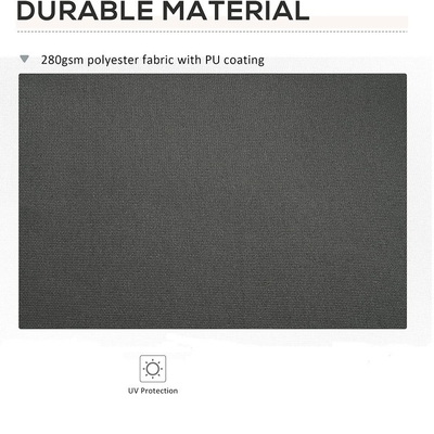 Tente rétractable commercial extensible pour la décoration de jardin sur patio et balcon
