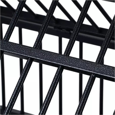 Cage noire de 38 pouces pour chiens de taille moyenne et grande