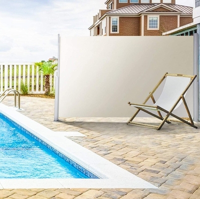Écran solaire extensible en aluminium pour balcon, patio et jardin 160*300cm