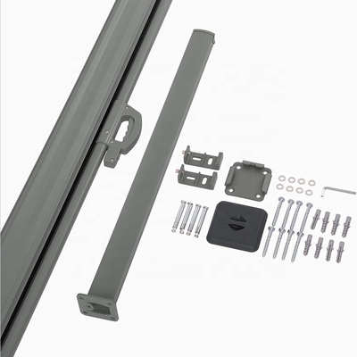 Tente à écran latéral en aluminium extensible pour jardin séparateur de confidentialité longueur 300 cm