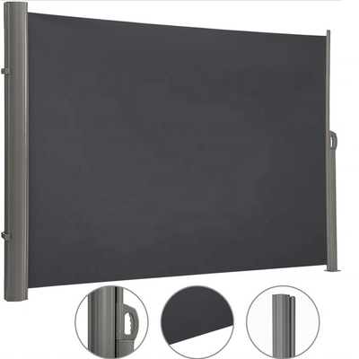 Tente latérale rétractable et séparateur de confidentialité imperméable pour terrasse de jardin extérieur