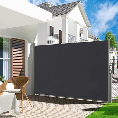 180x300 cm Ombre rétractable pour terrasse de jardin étanche au soleil et à l'eau