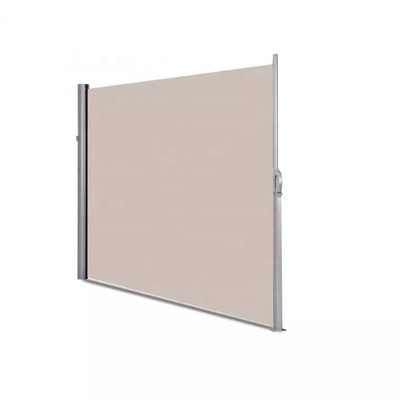Matériau de voile en polyester extérieur rétractable écran de vent pliable pour terrasse patio de jardin
