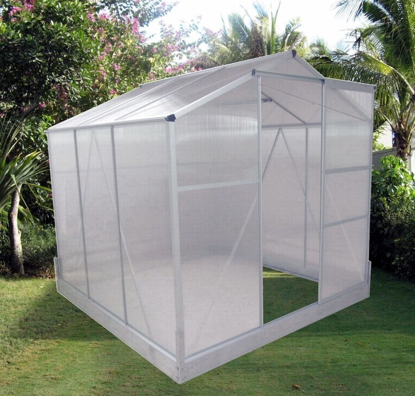Type de bois de taille moyenne d'aluminium à effet de serre, traité thermiquement, traité sous pression, destiné à la croissance des plantes