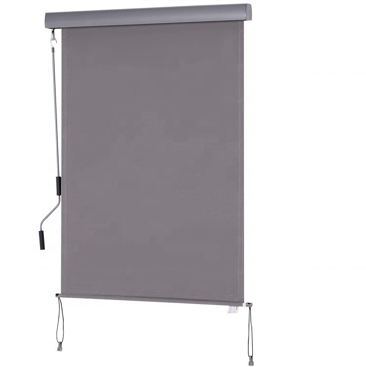 1.6m*2.5m Matériau de voile en polyester rétractable étanche à l'eau ombrage solaire goutte au sol