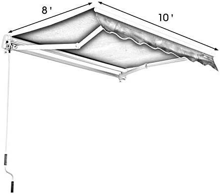 Cadre en aluminium revêtu de poudre au sol auxiliaire rétractable 250*200 cm auxiliaire manuel
